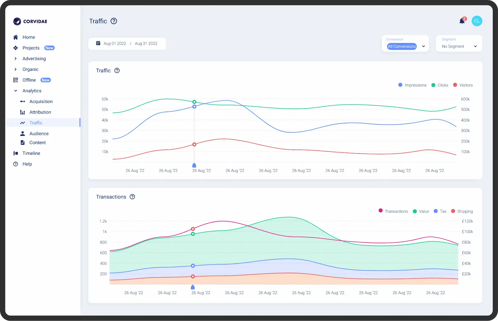 Getting Started With Corvidae Web Analytics Report